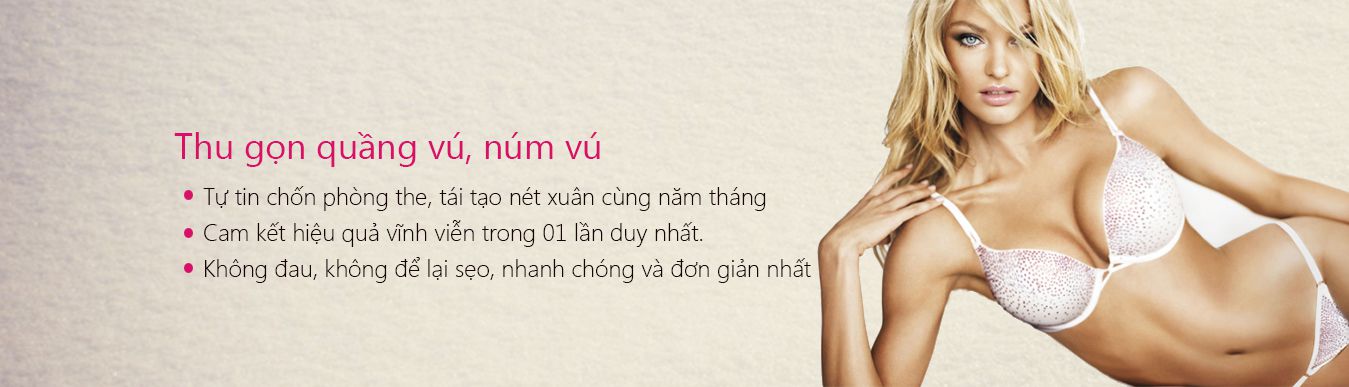 Vùng thân - Thu gọn quầng vú